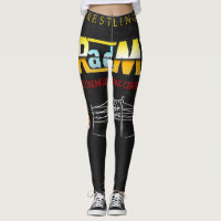 The Rad Mall "80's Wrestling" Women's Leggings