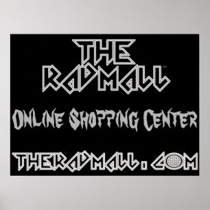 The Rad Mall "Headbangers" Poster
