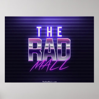 The Rad Mall "Wave 4" 30in x 22.25in Poster