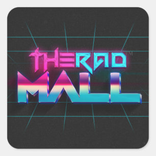 The Rad Mall "Wave 5" Stickers (small)