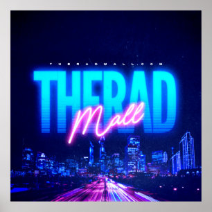 The Rad Mall "Wave 6" Poster (30" x 30")