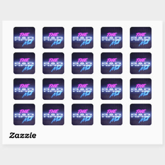 The Rad Mall "Wave 7" Square Stickers