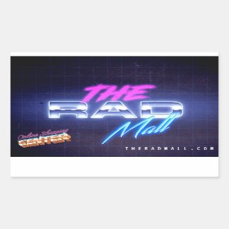 The Rad Mall "Wave 7" Stickers (4ct)