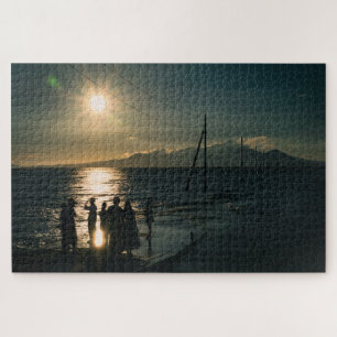 The Radiance of Youth and the Evening Calm Jigsaw Puzzle