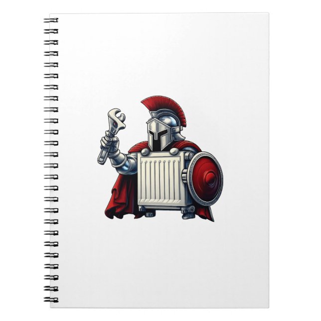 The Radiator – Funny Plumber’s Notebook (Front)