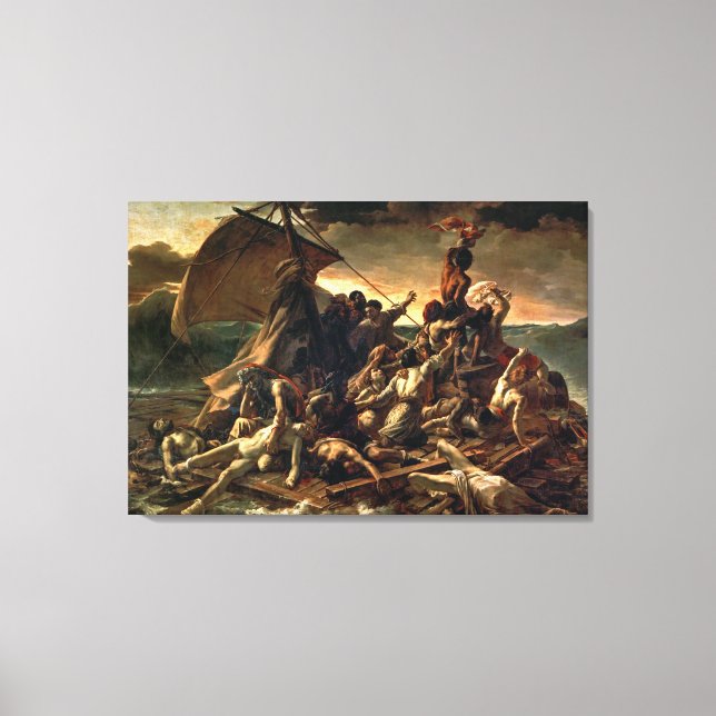 The Raft of Medusa | Théodore Géricault | Canvas Print (Front)