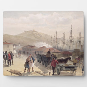 The Railway at Balaklava, plate from 'The Seat of Plaque