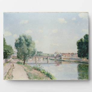 The Railway Bridge, Pontoise Plaque