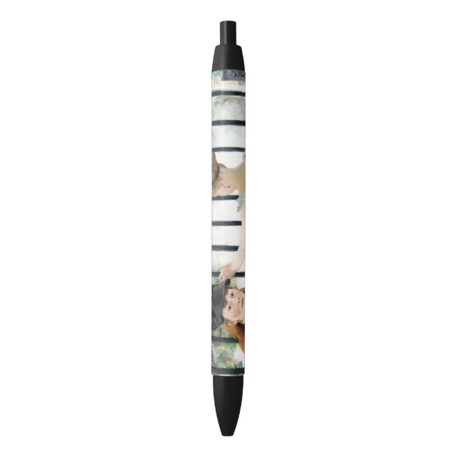  The Railway Edouard Manet    Black Ink Pen (Front Vertical)