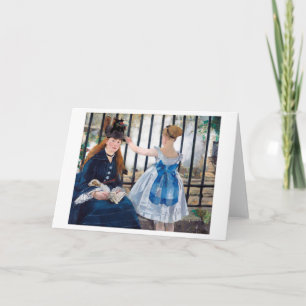 The Railway, Edouard Manet Card