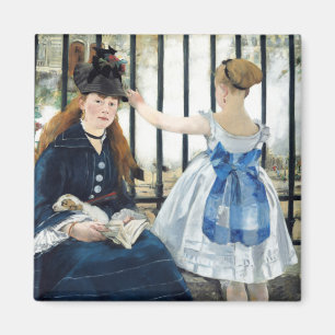 The Railway Edouard Manet Magnet