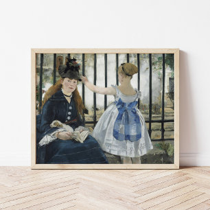 The Railway   Édouard Manet Poster