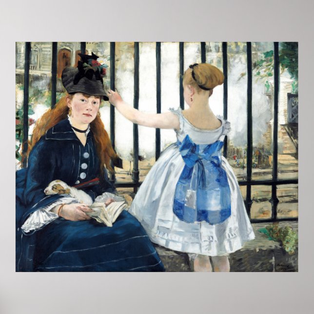  The Railway Edouard Manet Poster (Front)