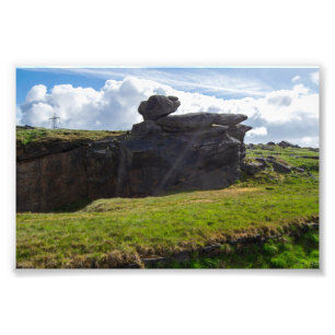 The Rain Stone, Blackstone Edge Photo Print