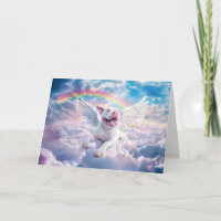 The Rainbow Bridge Poem, White Angel Dog