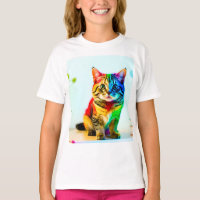The rainbow cat