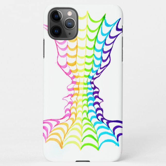 The rainbow fountain of love iPhone case (Back)