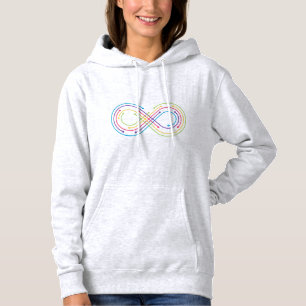 The rainbow infinity can symbolise anything it mea hoodie