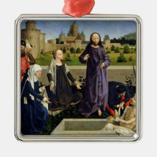 The Raising of Lazarus Metal Tree Decoration