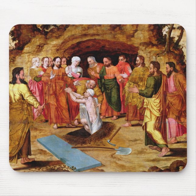 The Raising of Lazarus Mouse Pad (Front)