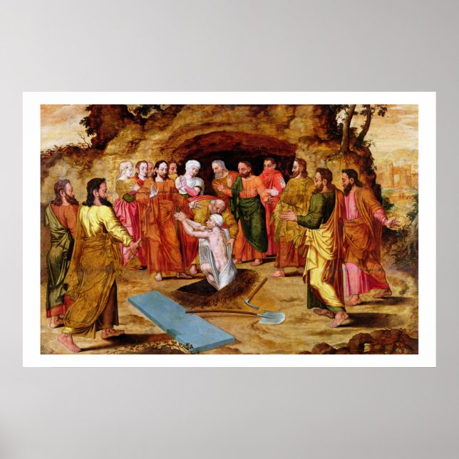 The Raising of Lazarus Poster (Front)
