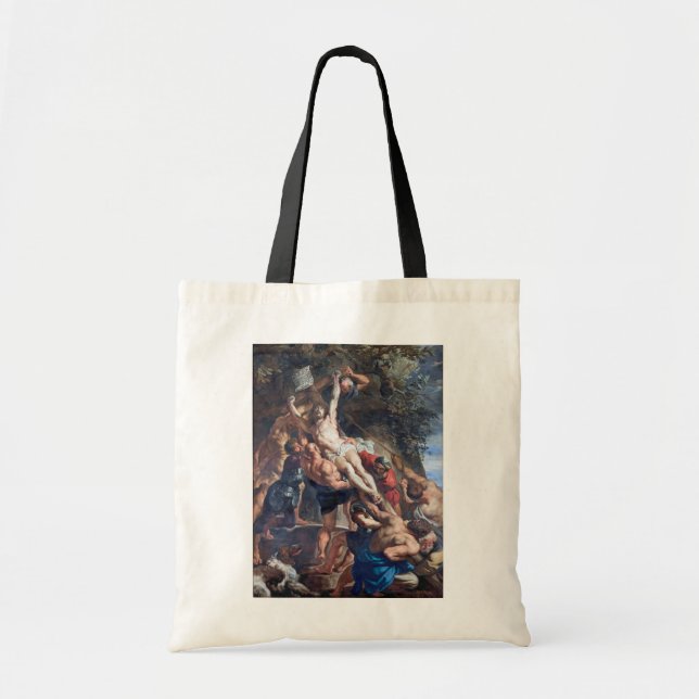 The Raising of the Cross, Rubens Tote Bag (Front)