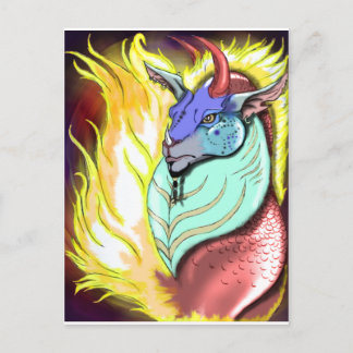 The Ram King Postcard