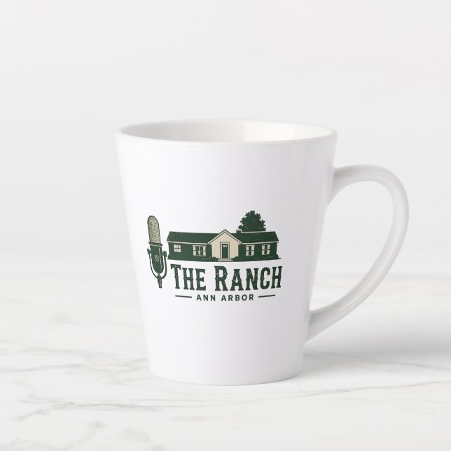 The Ranch - Latte or Cappuccino Mug (Right)