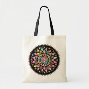 The range of mandala colours tote bag