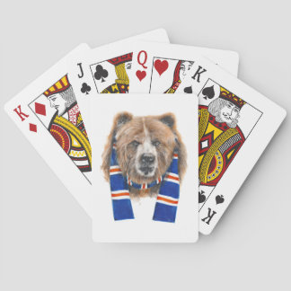 The Rangers Bear - Playing Cards