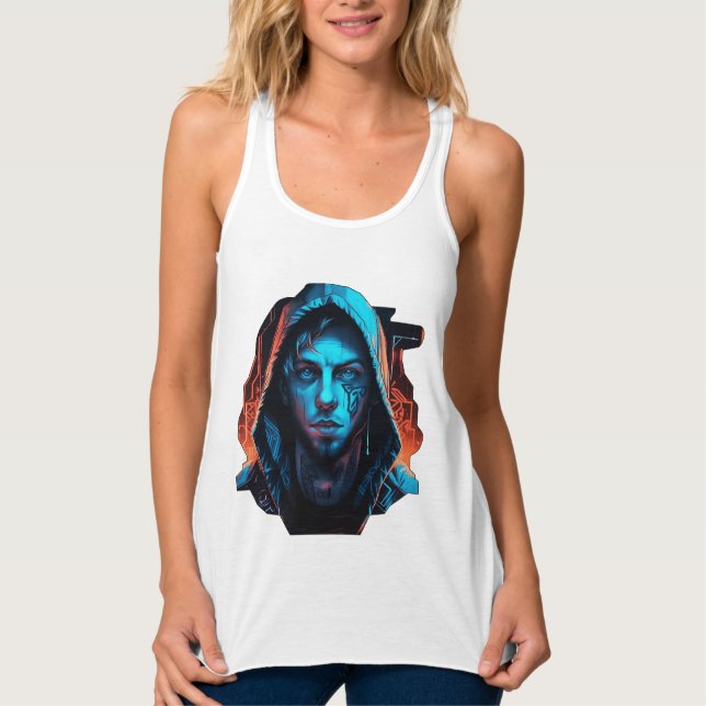 The Rapper T-shirt Singlet (Front)