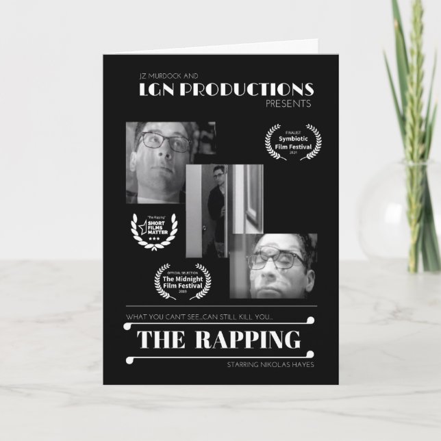 The Rapping Official Movie Poster Card (Front)