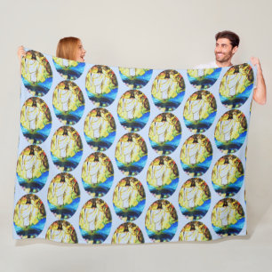 THE RAPTURE  FLEECE BLANKET