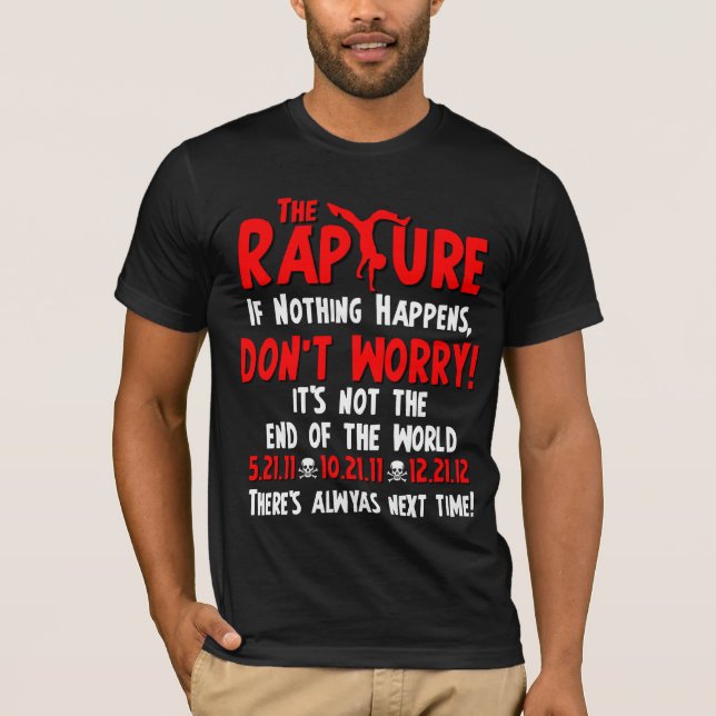 The Rapture - If nothing happens T-Shirt (Front)