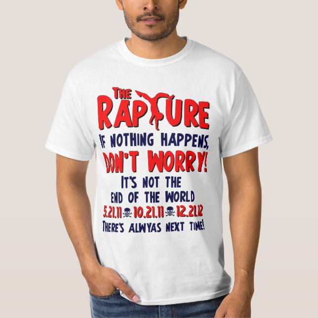 The Rapture - If nothing happens T-Shirt (Front)
