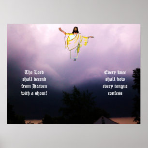 THE RAPTURE IN THE SKY POSTER