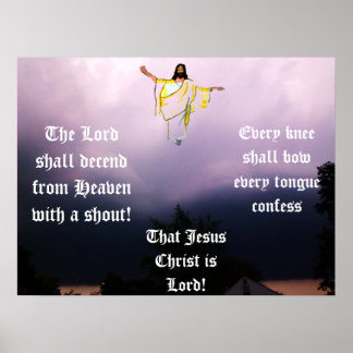 THE RAPTURE IN THE SKY POSTER