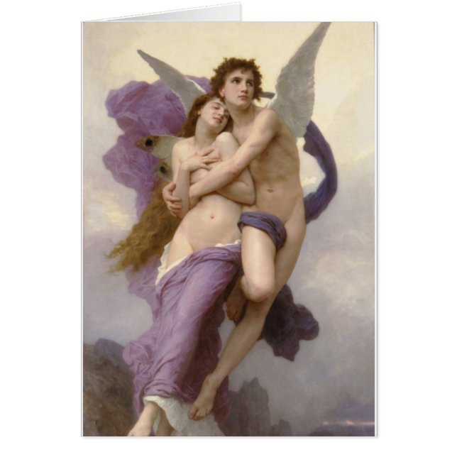 The Rapture of Psyche by William Bouguereau (Front)