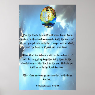 THE RAPTURE OF THE CHRISTIANS POSTER