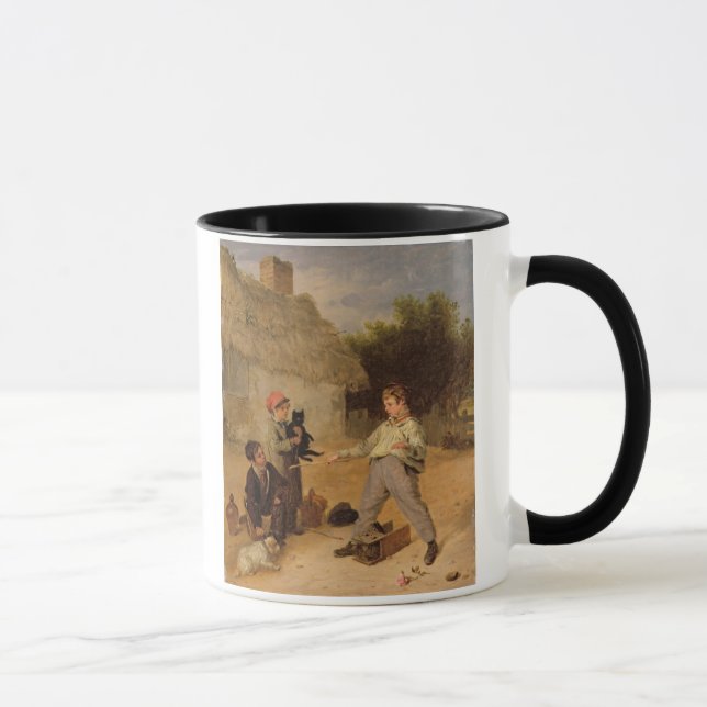 The Rat Trap (oil on panel) Mug (Right)