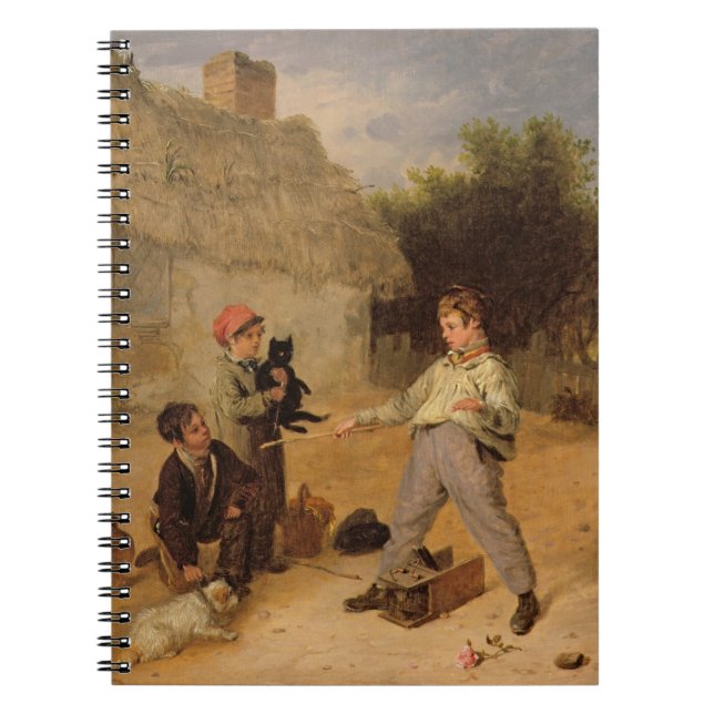 The Rat Trap (oil on panel) Notebook (Front)
