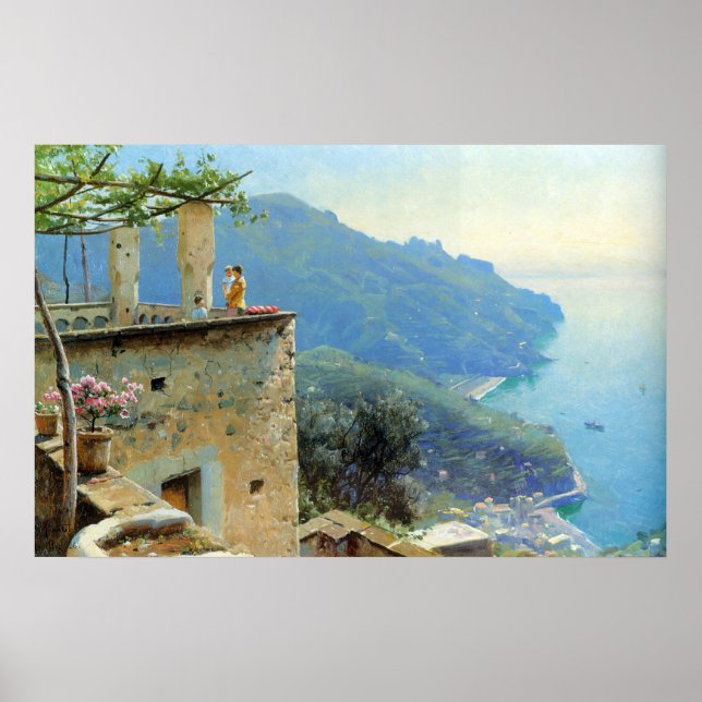 The Ravello Coastline Poster (Front)