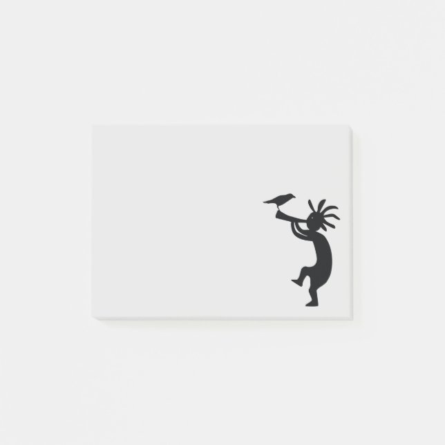 The Raven and Kokopelli   Post-it Notes (Front)