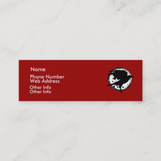 The Raven and the Moon Profile Card (Front)