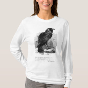 The Raven by Edgar Allen Poe T-Shirt