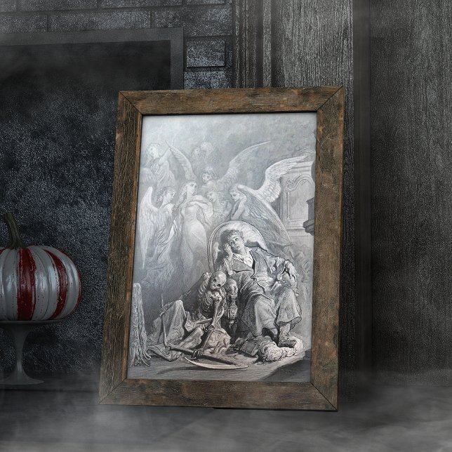 The Raven by Gustave Dore Engraving Tissue Paper (Creator Uploaded)