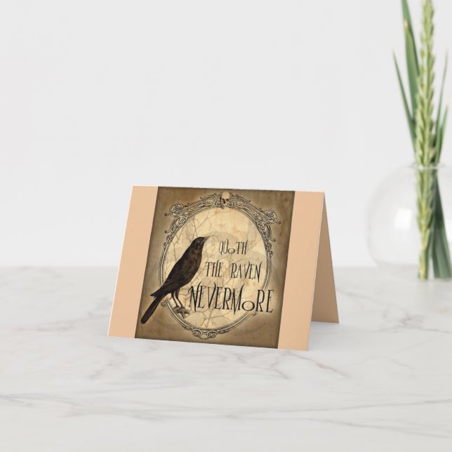 The Raven Card (Front)