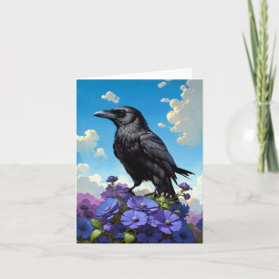 the raven day thank you card