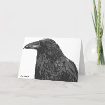 The Raven Folded Cards
