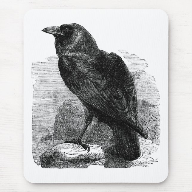 The Raven Mouse Pad (Front)